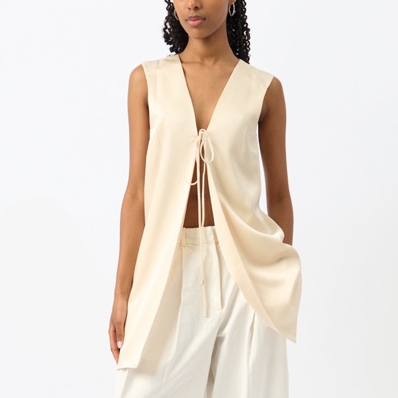 LESET: CREAM TUNIC - Picture 3 of 7